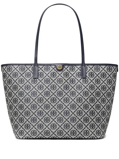TORY BURCH T MONOGRAM ZIP TOTE BAG