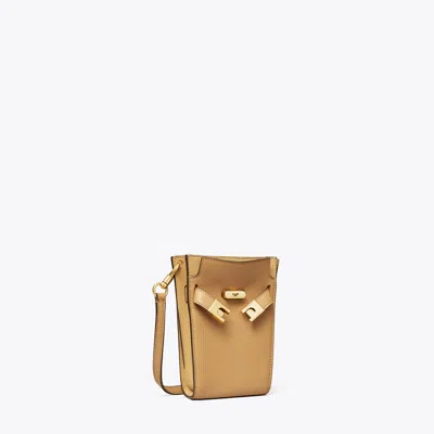 Tory Burch T Phone Crossbody In Macadamia