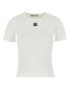 Tory Burch Cotton Crew Neck T-shirt With Short Sleeves
