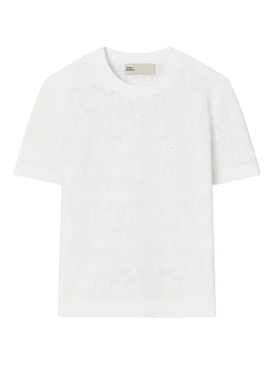 Tory Burch T-shirts And Polos White