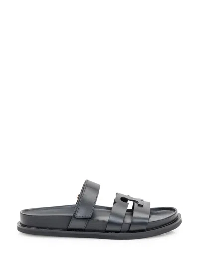 Tory Burch T Slide In Black