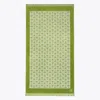 Tory Burch T-tile Beach Towel In Green
