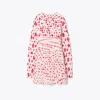 Tory Burch Taffeta Cap Dress In White