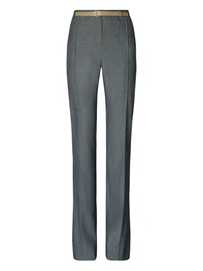 Tory Burch Tailored High-waisted Trousers In Grey
