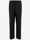 Tory Burch Tailored Stretch Nylon Pants In Black