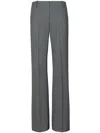 Tory Burch Stretch Flannel Pant In Grau