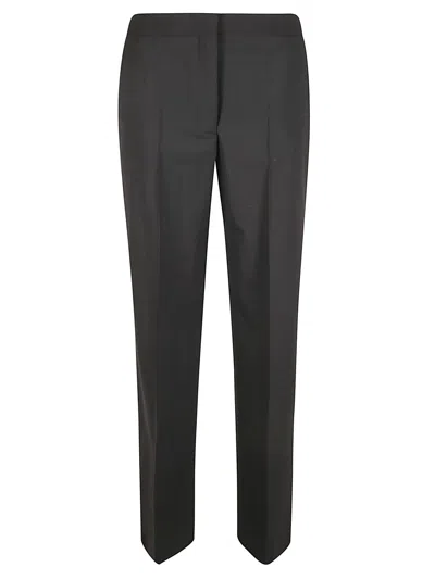 Tory Burch Tailored Wool Trousers In Black