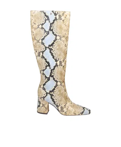 Tory Burch Tall Banana 55mm Leather Boots In Nude
