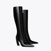 Tory Burch Tall Patent Boot In Perfect Black
