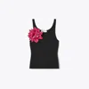 Tory Burch Tank Top In Black