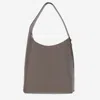 Tory Burch Taupe Romy Hobo In Brown