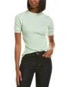 Tory Burch Taylor Wool Sweater In Green