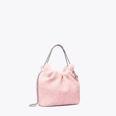 Tory Burch Tb X Bonbon Mini Fleming Embellished Hobo Bag