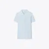 Tory Burch Tech Piqué Tennis Polo In Multi