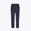 Tory Burch Tech Twill Golf Pant In Blue