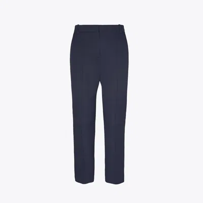 Tory Burch Tech Twill Golf Pant In Blue