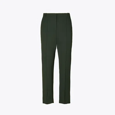 Tory Burch Tech Twill Golf Pant In Green