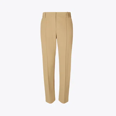 Tory Burch Tech Twill Golf Pant In Brown