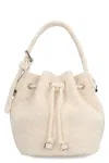 Tory Burch Terry Mini Bucket Bag In White