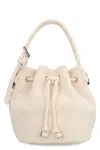 Tory Burch Terry Mini Bucket Bag In White