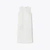 Tory Burch Textured Dress In White