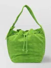 Tory Burch Textured Fabric Shoulder Bags With Adjustable Strap