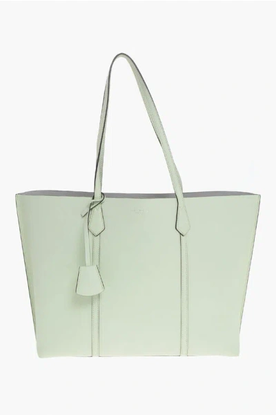 Tory Burch Textured Leather Perry Tote Bag With 3 Compartments