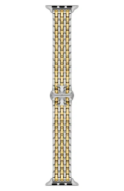 Tory Burch The Eleanor 20mm Apple Watch® Bracelet Watchband In Transparent