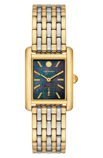 TORY BURCH TORY BURCH ELEANOR STAINLESS STEEL BRACELET WATCH, 25MM X 34MM