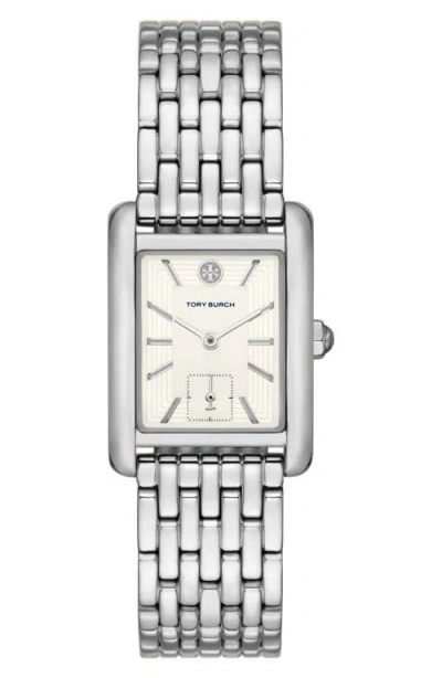 TORY BURCH TORY BURCH ELEANOR STAINLESS STEEL BRACELET WATCH, 25MM X 34MM
