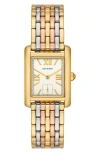 Tory Burch The Eleanor Watch - Tri-tone Stainless Steel In Tri-tone