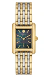 Tory Burch The Eleanor Bracelet Watch, 25mm X 34mm In Two Tone