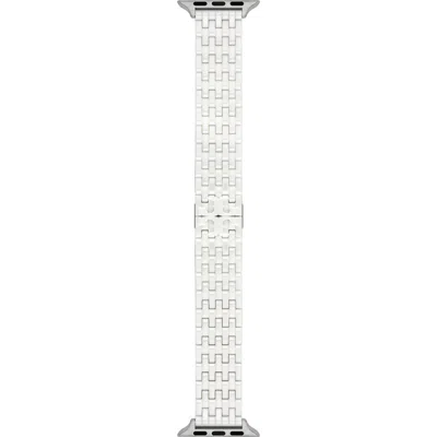 TORY BURCH TORY BURCH THE ELEANOR CERAMIC 18MM APPLE WATCH® BRACELET WATCHBAND