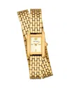 Tory Burch The Eleanor Mini Watch, 17mm X 25mm In Multi