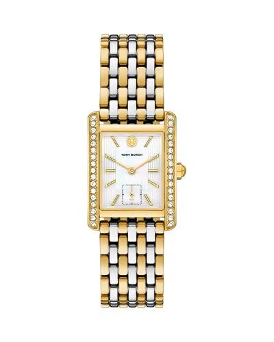 Tory Burch The Eleanor Watch, 25mm X 34mm In Gold