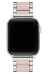 Tory Burch The Kira Square Bracelet For Apple Watch, 38-46mm In Black