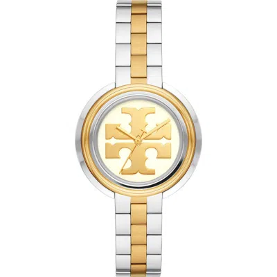 Tory Burch The Miller Bracelet Watch, 37mm In Silver