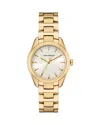 Tory Burch The Miller Watch, 34mm In Gold