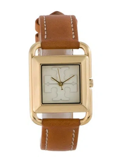 Pre-owned Tory Burch The Miller Watch In Multi