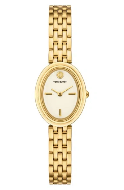TORY BURCH TORY BURCH THE OVAL BRACELET WATCH, 22MM X 28MM