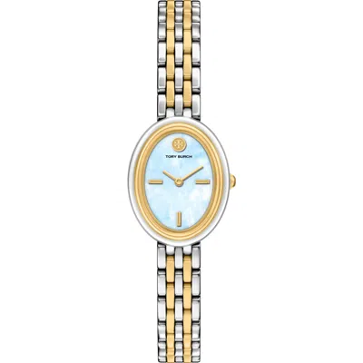 Tory Burch Oval Watch In Gold