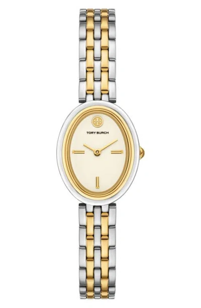 TORY BURCH TORY BURCH THE OVAL BRACELET WATCH, 22MM X 28MM