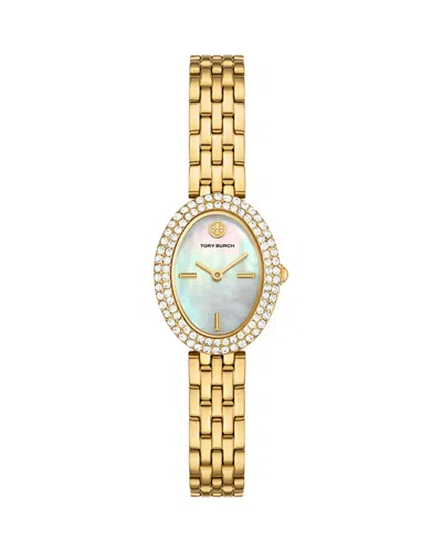TORY BURCH THE OVAL WATCH, 22MM X 28MM