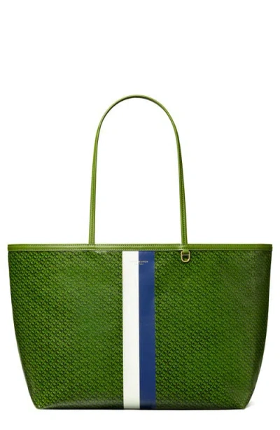 Tory Burch The Racer Tote In Green