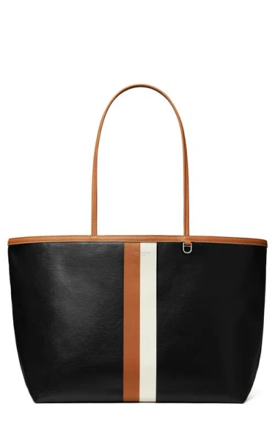 Tory Burch The Racer Tote In Black