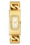 Tory Burch T Watch In Gold