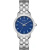 Tory Burch The Tory Bracelet Watch, 34mm In Silver/blue
