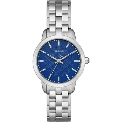 Tory Burch The Tory Bracelet Watch, 34mm In Metallic