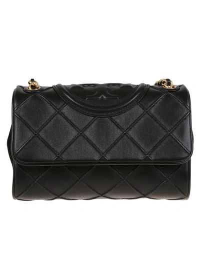 Tory Burch Diamond Pleat Quilted Leather Shoulder Bag