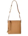 Tory Burch Thea Leather Swingpack Crossbody In Brown